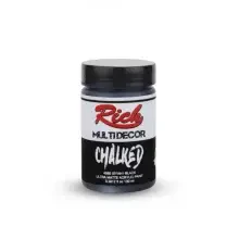 Rich Multi Decor Chalked Ultra Mat Akrilik Boya 100 ml Siyah 4580 - 1