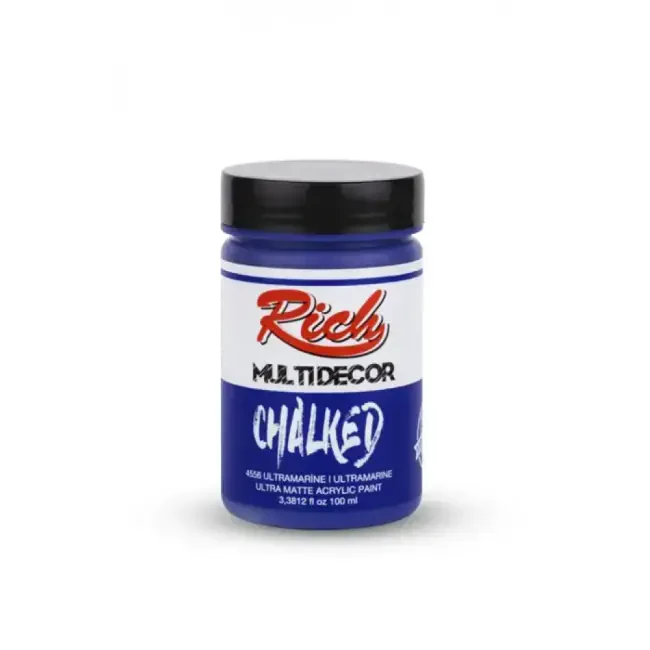 Rich Multi Decor Chalked Ultra Mat Akrilik Boya 100 ml Ultramarine 4556 - 1