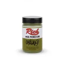 Rich Multi Decor Chalked Ultra Mat Akrilik Boya 100 ml Yağ Yeşili 4568 - 1