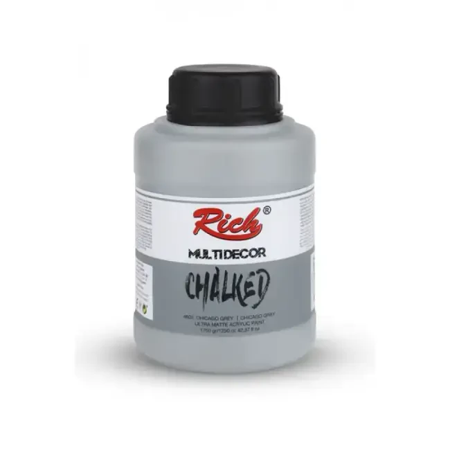 Rich Multi Decor Chalked Ultra Mat Akrilik Boya 1250 ml Chicago Grey 4602 - 1