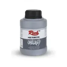 Rich Multi Decor Chalked Ultra Mat Akrilik Boya 1250 ml İs Siyahı 4576 - 1