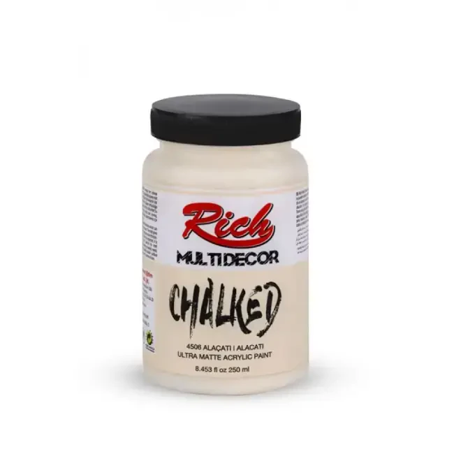 Rich Multi Decor Chalked Ultra Mat Akrilik Boya 250 ml Alaçatı 4506 - 1