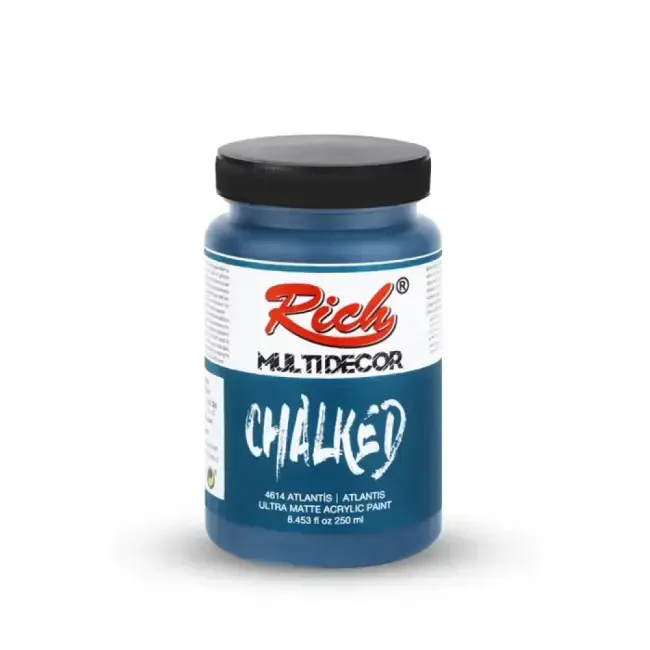 Rich Multi Decor Chalked Ultra Mat Akrilik Boya 250 ml Atlantis 4614 - 1