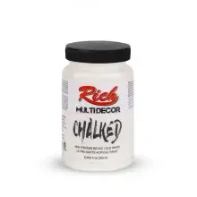 Rich Multi Decor Chalked Ultra Mat Akrilik Boya 250 ml Eskimiş Beyaz 4504 - 1