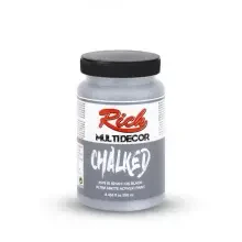 Rich Multi Decor Chalked Ultra Mat Akrilik Boya 250 ml İs Siyah 4576 - 1