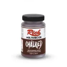 Rich Multi Decor Chalked Ultra Mat Akrilik Boya 250 ml Kahverengi 4586 - 1