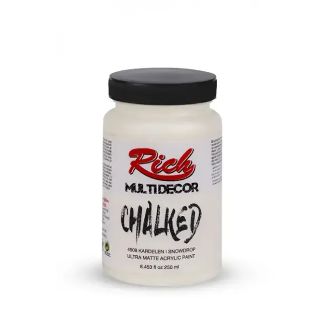 Rich Multi Decor Chalked Ultra Mat Akrilik Boya 250 ml Kardelen 4508 - 1