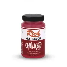 Rich Multi Decor Chalked Ultra Mat Akrilik Boya 250 ml Kırmızı 4590 - 1