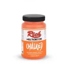 Rich Multi Decor Chalked Ultra Mat Akrilik Boya 250 ml Pastel Kırmızı 4530 - 1