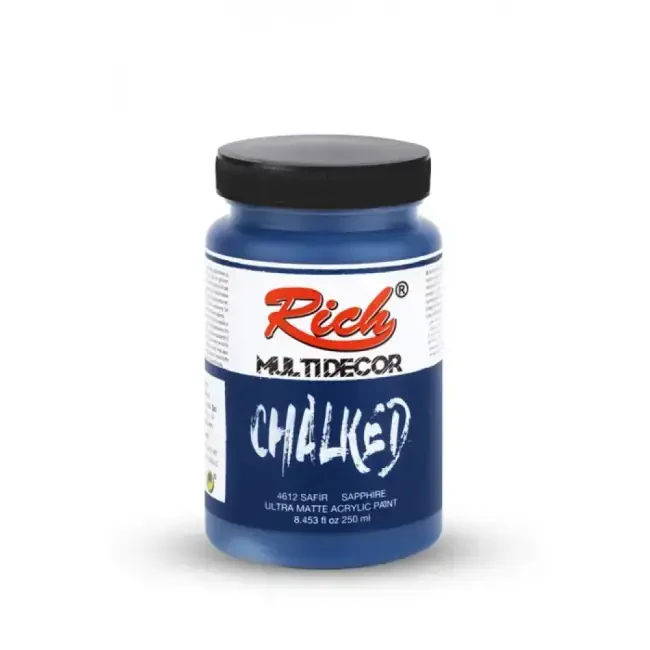 Rich Multi Decor Chalked Ultra Mat Akrilik Boya 250 ml Safir 4612 - 1