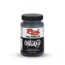 Rich Multi Decor Chalked Ultra Mat Akrilik Boya 250 ml Siyah 4580 - 1