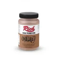 Rich Multi Decor Chalked Ultra Mat Akrilik Boya 250 ml Sütlü Kahve 4584 - 1