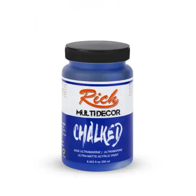 Rich Multi Decor Chalked Ultra Mat Akrilik Boya 250 ml Ultramarine 4556 - 1