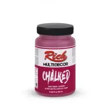 Rich Multi Decor Chalked Ultra Mat Akrilik Boya 250 ml Vişne 4534 - 1