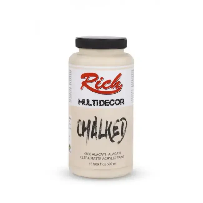 Rich Multi Decor Chalked Ultra Mat Akrilik Boya 500 ml Alaçatı 4506 - Rich