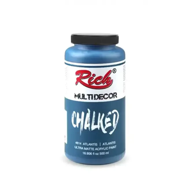 Rich Multi Decor Chalked Ultra Mat Akrilik Boya 500 ml Atlantis 4614 - Rich