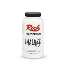 Rich Multi Decor Chalked Ultra Mat Akrilik Boya 500 ml Beyaz 4500 - 1