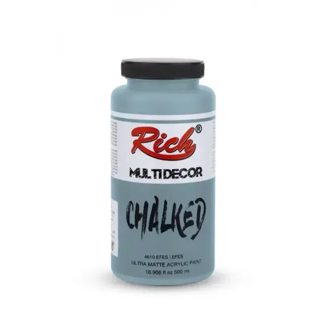 Rich Multi Decor Chalked Ultra Mat Akrilik Boya 500 ml Efes 4610 - Rich
