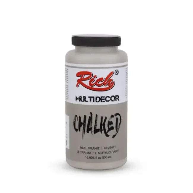 Rich Multi Decor Chalked Ultra Mat Akrilik Boya 500 ml Granit 4600 - 1