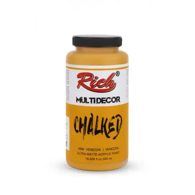 Rich Multi Decor Chalked Ultra Mat Akrilik Boya 500 ml Venezzia 4596 - Rich