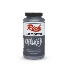 Rich Multi Decor Chalked Ultra Mat Akrilik Boya 500 ml İs Siyah 4576 - 1
