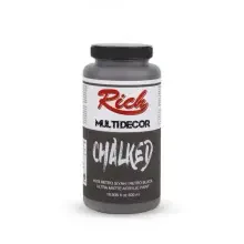 Rich Multi Decor Chalked Ultra Mat Akrilik Boya 500 ml Retro Siyah 4578 - 1