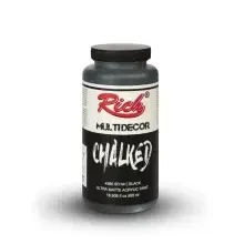 Rich Multi Decor Chalked Ultra Mat Akrilik Boya 500 ml Siyah 4580 - 1