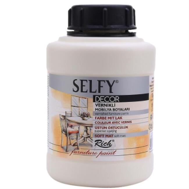 Rich Selfy Decor Vernikli Mobilya Boyası 1250 cc Dantel 09601 - 1