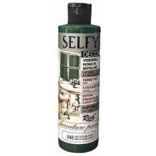 Rich Selfy Decor Vernikli Mobilya Boyası 240 cc Amsterdam Green 09453 - Rich
