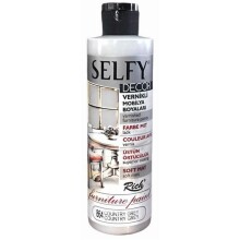 Rich Selfy Decor Vernikli Mobilya Boyası 240 cc Country Gri 09461 - Rich