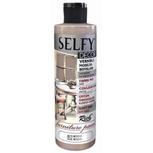 Rich Selfy Decor Vernikli Mobilya Boyası 240 cc Mocha 09455 - Rich