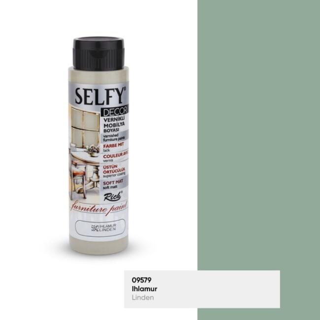 Rich Selfy Decor Vernikli Mobilya Boyası 500 cc Ihlamur 09579 - 1