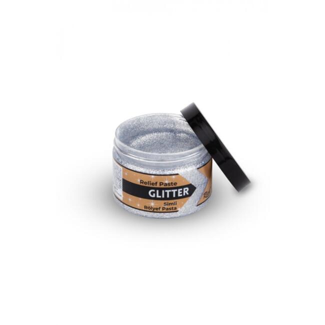 Rich Simli Rölyef Pasta 150 cc Gümüş 04341 - 1