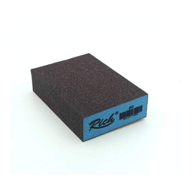 Rich Sünger Zımpara 80 Kum 2.5x7x10 cm - 1