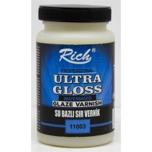 Rich Ultra Gloss Su Bazlı Sır Vernik 250 cc - Rich