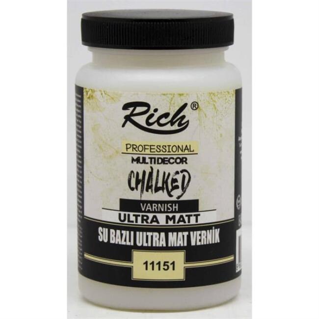 Rich Ultra Matt Chalked Varnish 250 cc - 1