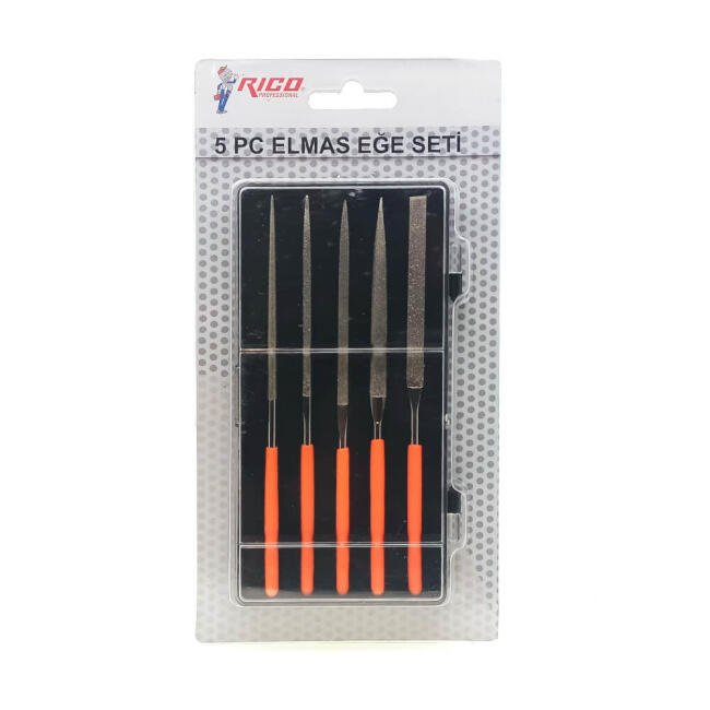 Rico Elmas Eğe Seti 5'li 012-RC2140 - 1