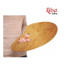 Rosa Ahşap Oval Palet 30X40Cm N:Gpt50083040 - Rosa (1)