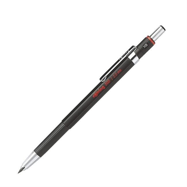 Rotring 300 Serisi Siyah Portmin Kalem 2 mm - 1