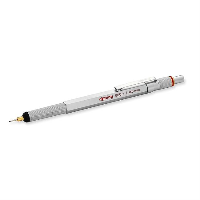 Rotring 800+ Serisi Uçlu Kalem 0.5 mm Chrome - 1