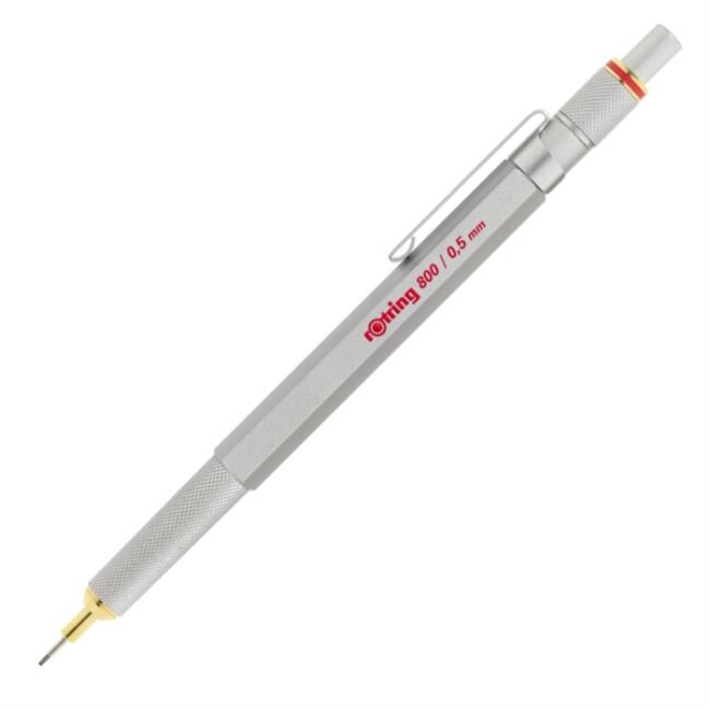 Rotring 800 Serisi Uçlu Kalem 0.5 mm Krom - 1