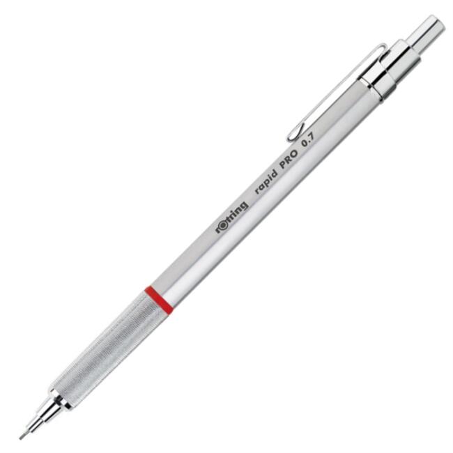 Rotring Rapid Pro 0,5 mm Uçlu Kalem Gümüş - 1