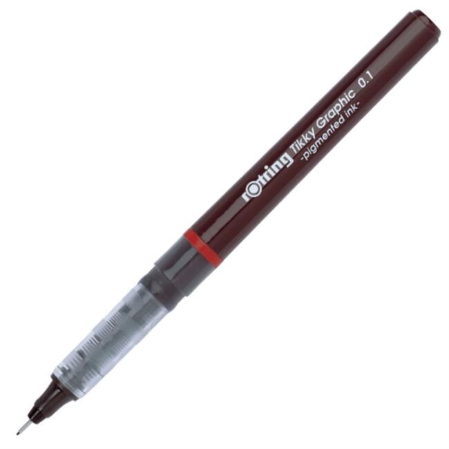 Rotring Tikky Graphic Keçe Uçlu Kalem 0.1mm - 1