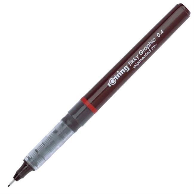 Rotring Tikky Graphic Teknik Çizim Kalemi 0.4mm - 1