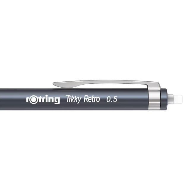 Rotring Tikky Retro Versatil Uçlu Kalem 0.5 mm Gri 2202567 - 4