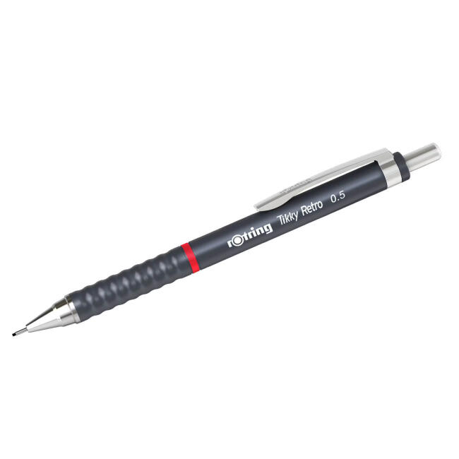 Rotring Tikky Retro Versatil Uçlu Kalem 0.5 mm Gri 2202567 - 2