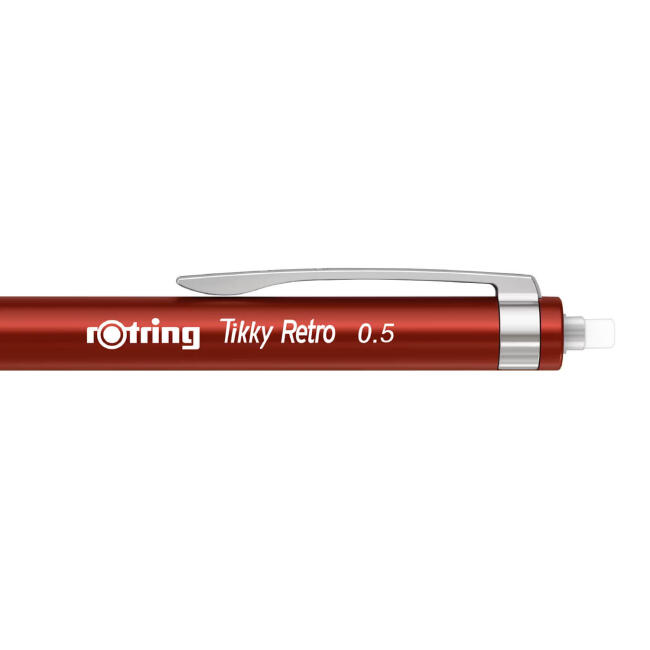 Rotring Tikky Retro Versatil Uçlu Kalem 0.5 mm Kırmızı 2202568 - 4