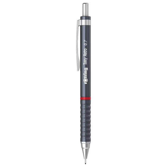 Rotring Tikky Retro Versatil Uçlu Kalem 0.7 mm Gri 2202570 - 1