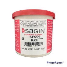 Sagin Ahşap Macunu 200 g Siyah - Sagin