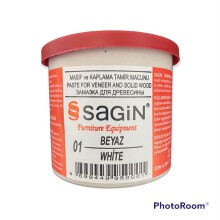 Sagin Ahşap Macunu 200 gr Beyaz - Sagin (1)